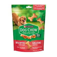 Dog Chow Biscoitos Adulto Carne 300g